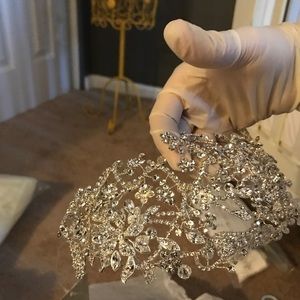 Crystal and Rhinestone Headpiece